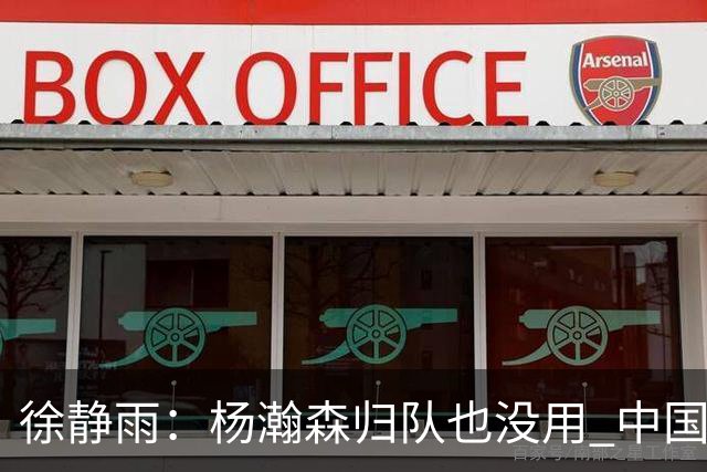徐静雨：杨瀚森归队也没用 中国男篮跟日本已完全不是一个等级